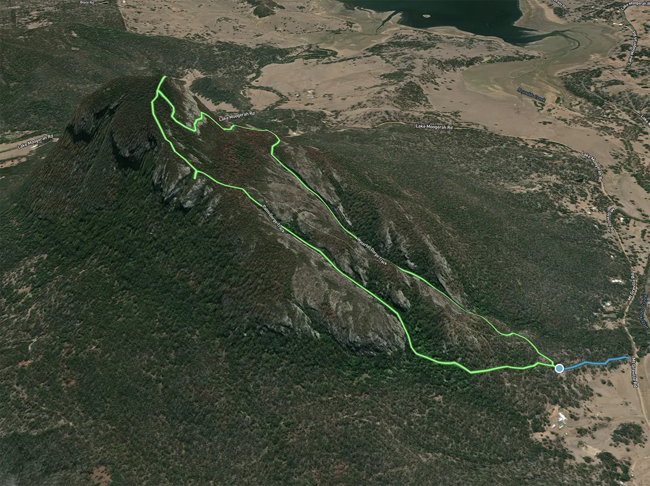 trail map mt greville